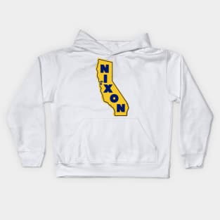 1972 California Likes Nixon Kids Hoodie